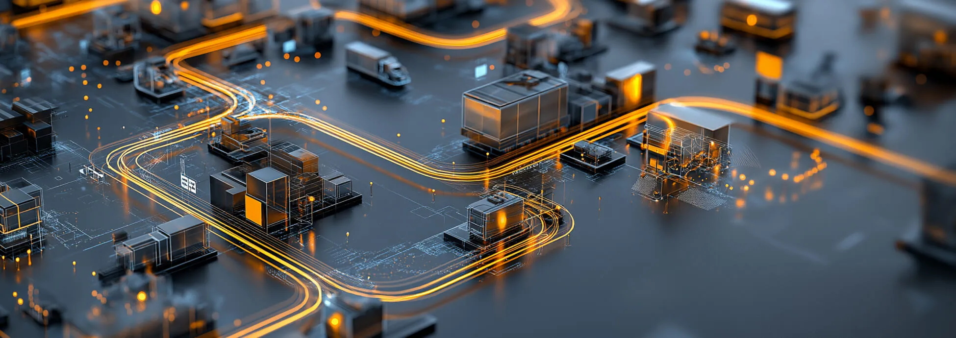 AI-powered system optimizing automotive supply chain processes