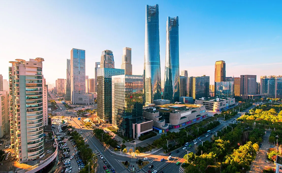 A view of a city in Israel
