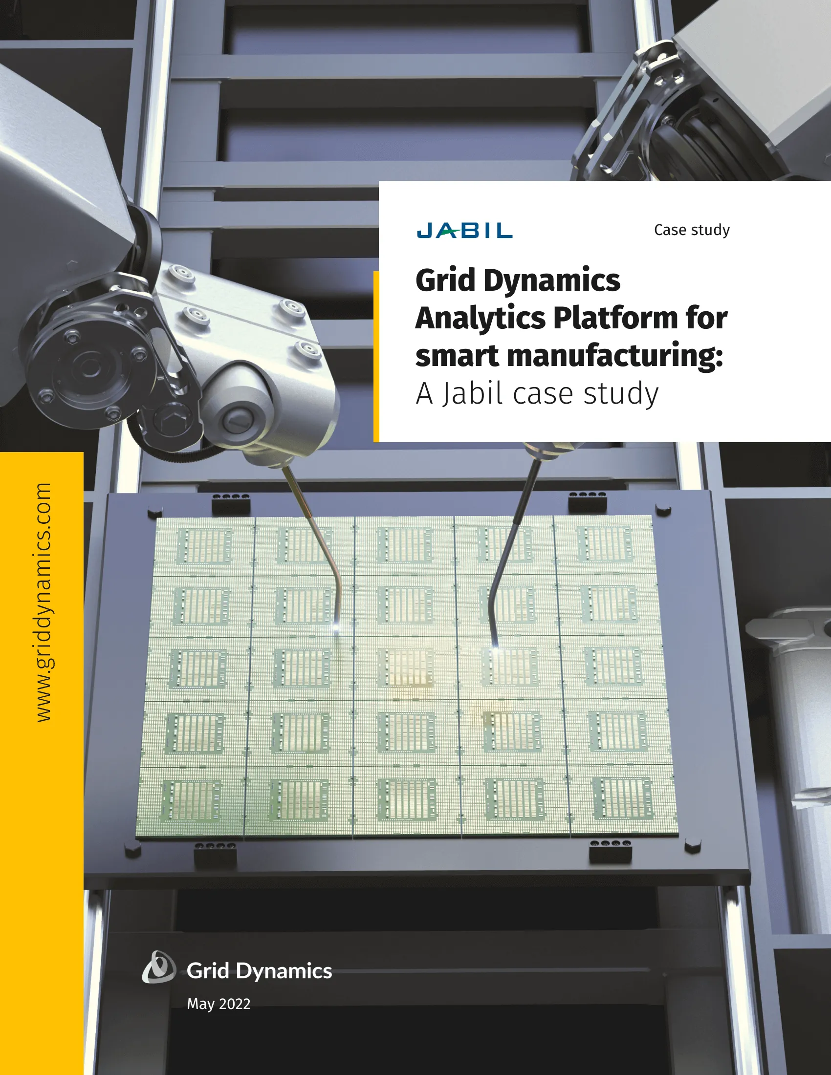 Case study on Jabil smart manufacturing analytics platform