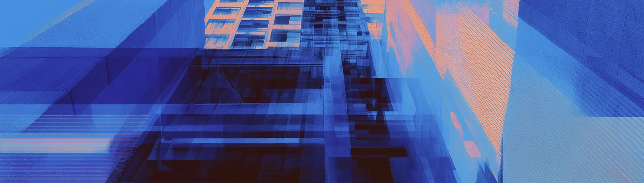 Abstract digital buildings